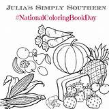 Coloring National 2nd August Book Pages Simply Southern sketch template
