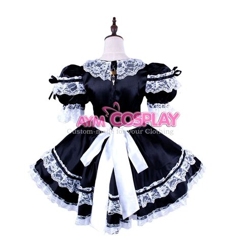 g1582 satin french maid uniform purchased from kostuerm