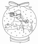 Coloring Snowglobe Snow Origamiami Globes Bestcoloringpagesforkids sketch template