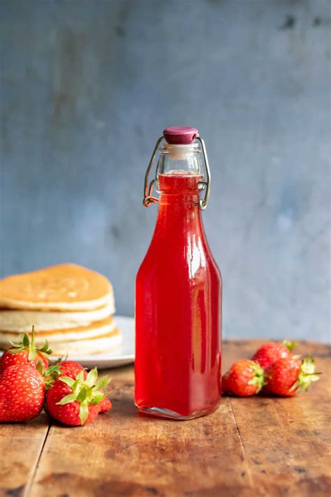 easy strawberry syrup veggie desserts