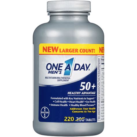 day mens  healthy advantage multivitaminmultimineral supplement tablets  ct