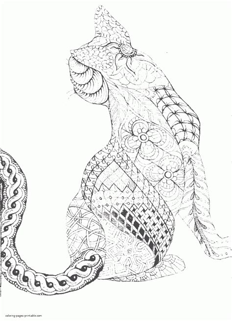 difficult animal coloring pages coloring pages printablecom