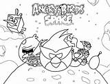 Angry Coloring Birds Pages Space Printable Getcolorings Popular Game Wars Star Coloringme sketch template