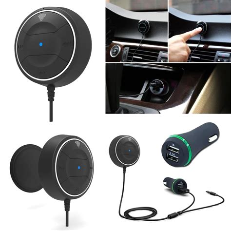 mm bluetooth  handsfree stereo nfc car aux bluetooth kit  aux speakerphone car kit