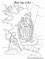 Arc Saints Feast sketch template
