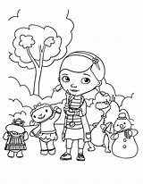 Doc Mcstuffins Coloring Pages Park Friends Lambie Stuffy Print Color Sheets Netart Printable Kids Colouring Getdrawings Wonderful Popular sketch template