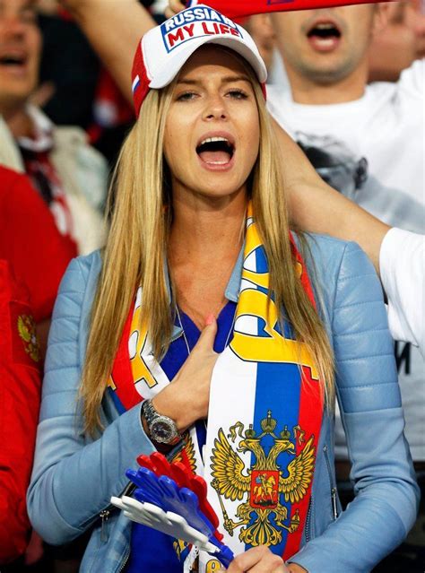 Russia Hot Football Fans Football Cheerleaders Football Girls Soccer