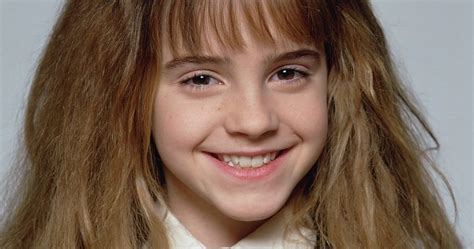 emma watson wore fake teeth in harry potter for one scene