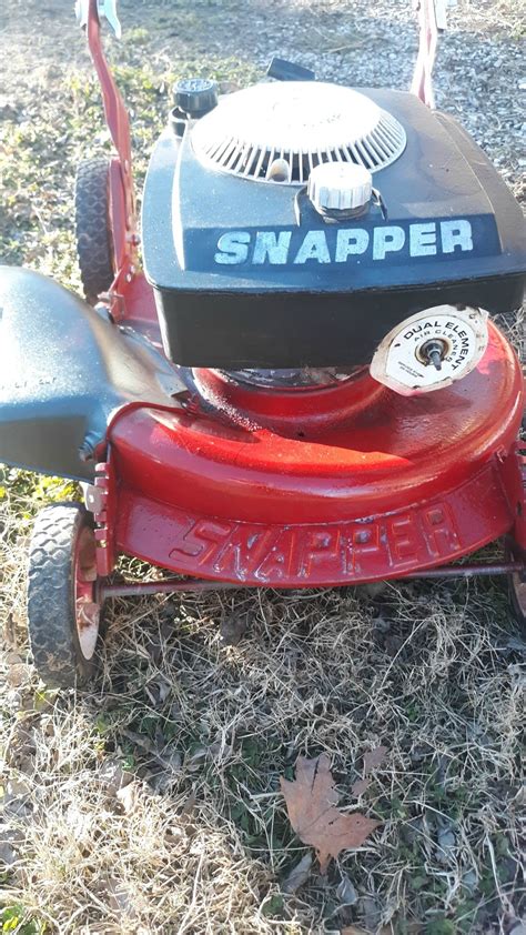 Value Of Vintage Snapper Push Mower Thriftyfun