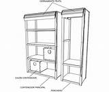 Ropero Madera Muebles Medida Construir Hacer Taringa Manoalaobra Perfectos Exacta Construye Sillas Textil Cerramiento Construccion sketch template