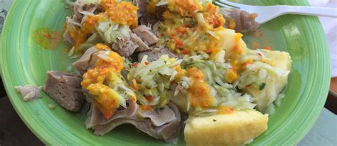 pudding and souse traditional pork dish from barbados caribbean