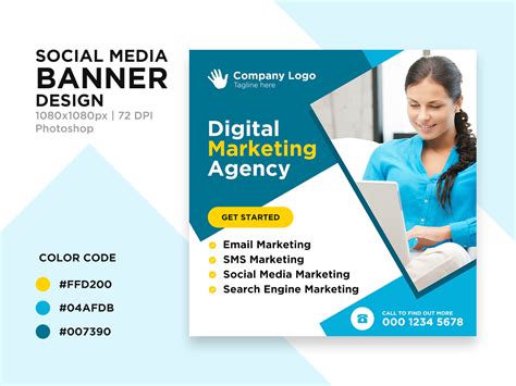 digital marketing agency banner uplabs