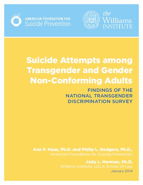 pdf suicide attempts among transgender and gender non conforming