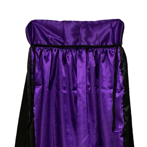 purple hooded witch cape halloween count dracula wizard cloak costume