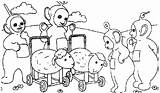 Teletubbies Coloring Pages Animated Coloringpages1001 Do Tv sketch template