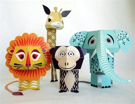 cute animal paper crafts designed  mibo gadgetsin