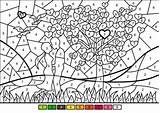 Number Color Coloring Pages Couple Printable Supercoloring Categories Print sketch template