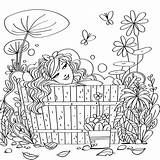 Cool Coloring Relax Pages Drawings Printable Dream sketch template