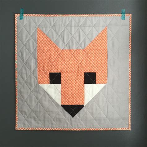 fox quilt pattern fox block quilt pattern hartman elizabeth patterns