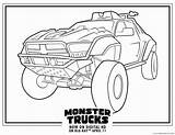 Coloring Pages Truck Trophy Trucks Getdrawings sketch template
