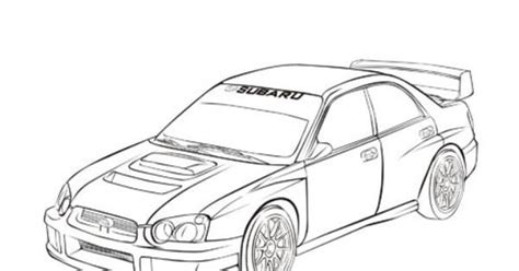 subaru impreza rally car coloring pages coloring pages cars coloring