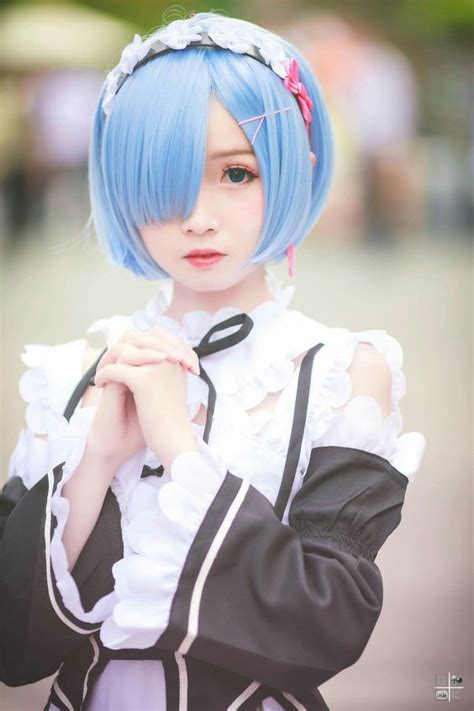 re zero rem cosplay in maid outfit cosplay world