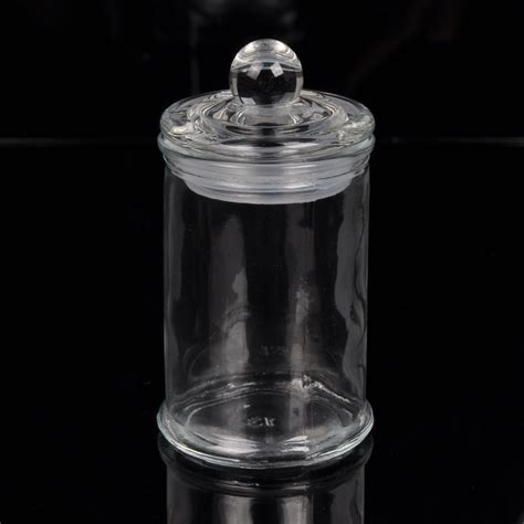 Glass Storage Jar With Lid Airtight Food Container On