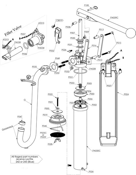 pump parts diagram order parts