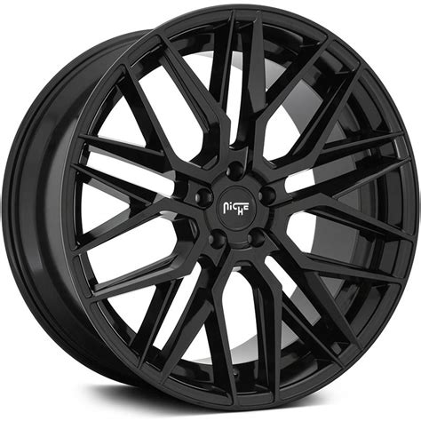 niche gamma  gloss black wheels wheelonlinecom