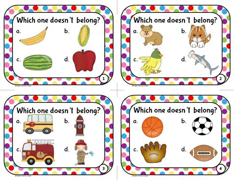 Classify And Sort Common Nouns Which One Doesn T Belong Which One