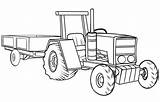 Trator Tractors Traktor sketch template