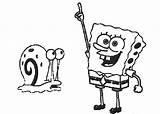 Coloring Gary Spongebob Pages Snail Cartoon House Bob Sponge Color Hellokids Pineapple Print Pet Patrick Comments sketch template