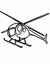 Helicopter sketch template