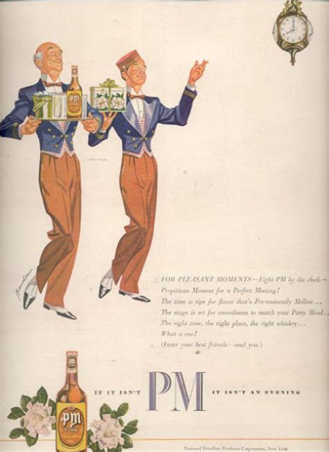 April 28 1947 Pm Blended Whiskey Magazine Ad 6121