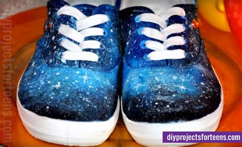 Awesome Diy Craft For Teens Cool Galaxy Shoes