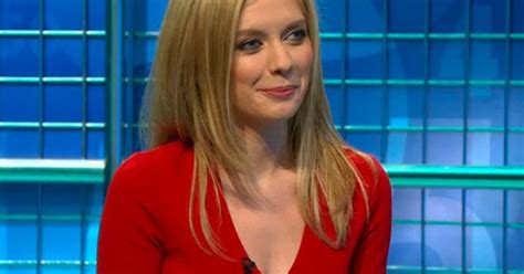 Countdown Beauty Rachel Riley Is Red Hot In Plunging Cut Out Dress