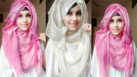easy  gorgeous hijab tutorial gorgeous hijab style