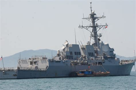 navy destroyer angers china  sailing  disputed islands
