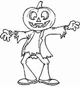 Halloween Coloring Pages Printable Kids Scary sketch template
