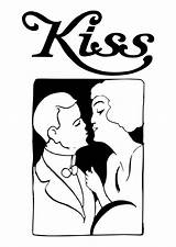 Coloring Kiss Printable Large Pages Edupics sketch template