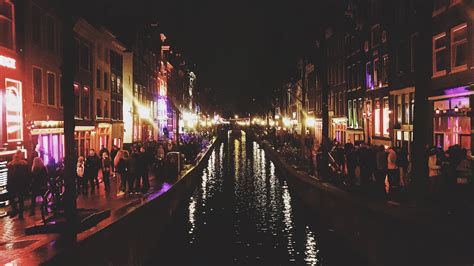 de wallen commonly known as the red light district in