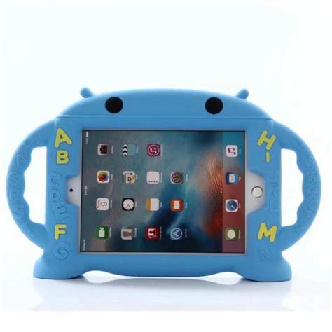 ipad mini case dteck shockproof soft rubber silicone kids safe handle