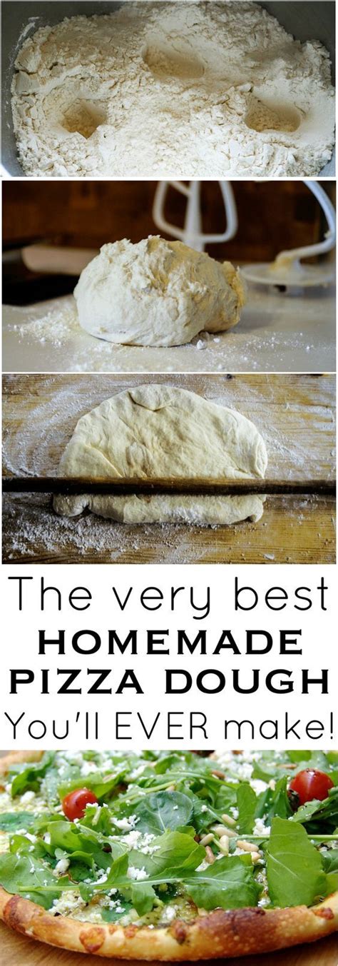 The Best Homemade Pizza Dough Recipe It S Delicious Easy And Makes