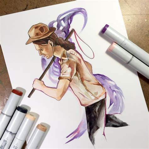 zookeeper  lucky  deviant art art marker drawing anime