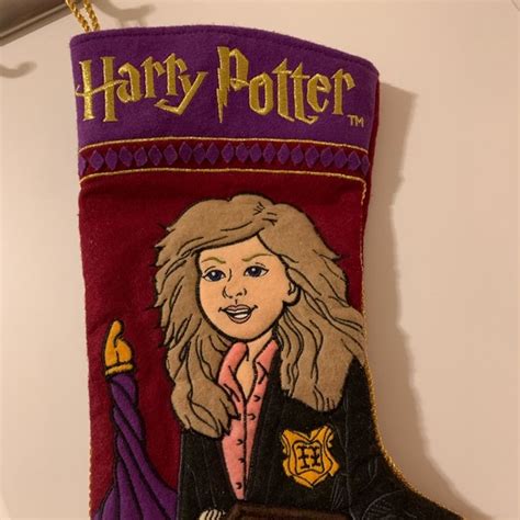 hot topic holiday harry potter hermione granger christmas stocking