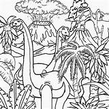 Jurassic Coloring Pages Volcano Color Printable Dinosaurs Printables Park Dinosaur Sheets Kids Print Drawing Landscapes Book Pdf Reptile Discover Dino sketch template