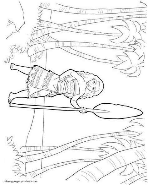 moana coloring book coloring pages printablecom