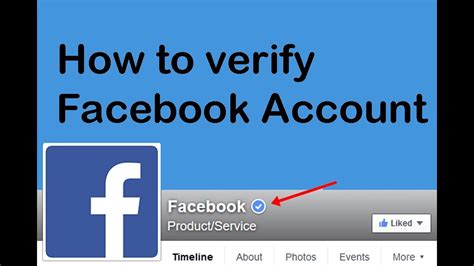 verify facebook account facebook account verification process
