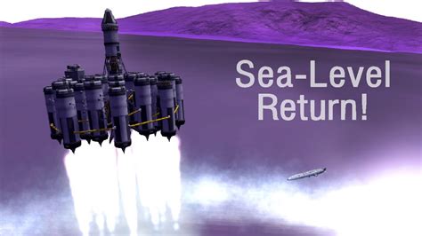 sea level eve lander ksp  youtube