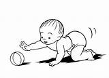 Crawling Baby Clipart Coloring Babies Cartoon Crawls Drawings Drawing Cliparts Clip He Clipground Visiting Health Library 69kb 1960 Teams Stages sketch template